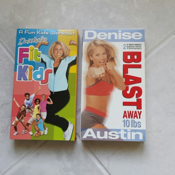 2 Denise Austin VHS tapes - Picture 1 of 7